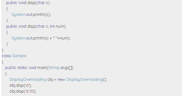 Method Overloading in Java with examples ~ You And Me Technoloy