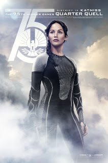 Jennifer Lawrence The Hunger Games Catching Fire Poster