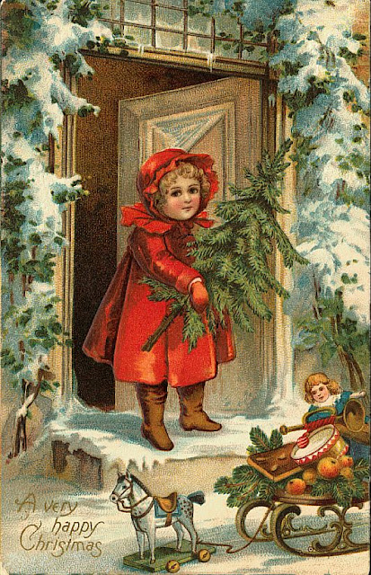 Il mondo di Mary Antony: Cartoline Natale Vintage