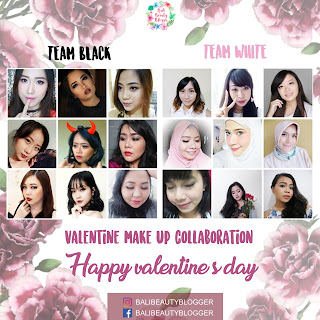 Bali Beauty Blogger Valentine's Day Make Up Collaboration