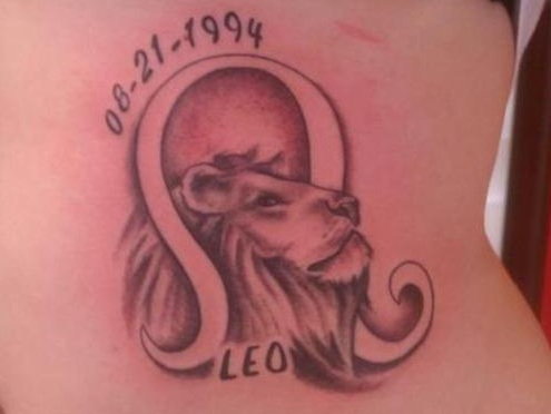 Astrology Tattoos on Inkednation  Zodiac Tattoo Designs   Leo Tattoo Ideas