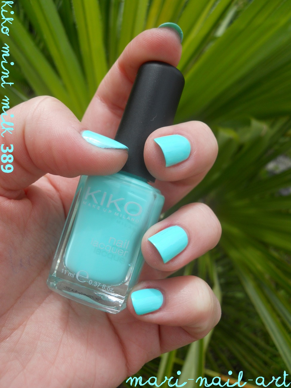 Marinailart Vert menthe au lait ou vert piscine ? Kiko 389