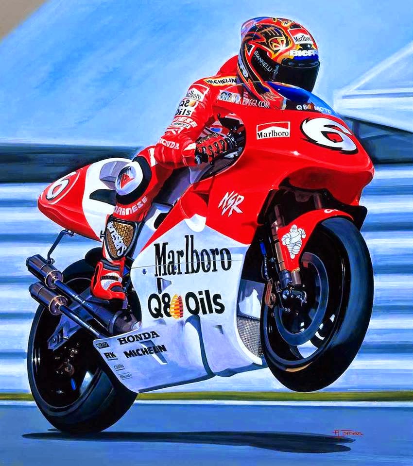 Racing Cafè: Motorcycle Art - Alan Jones #2 hta wiring diagram 