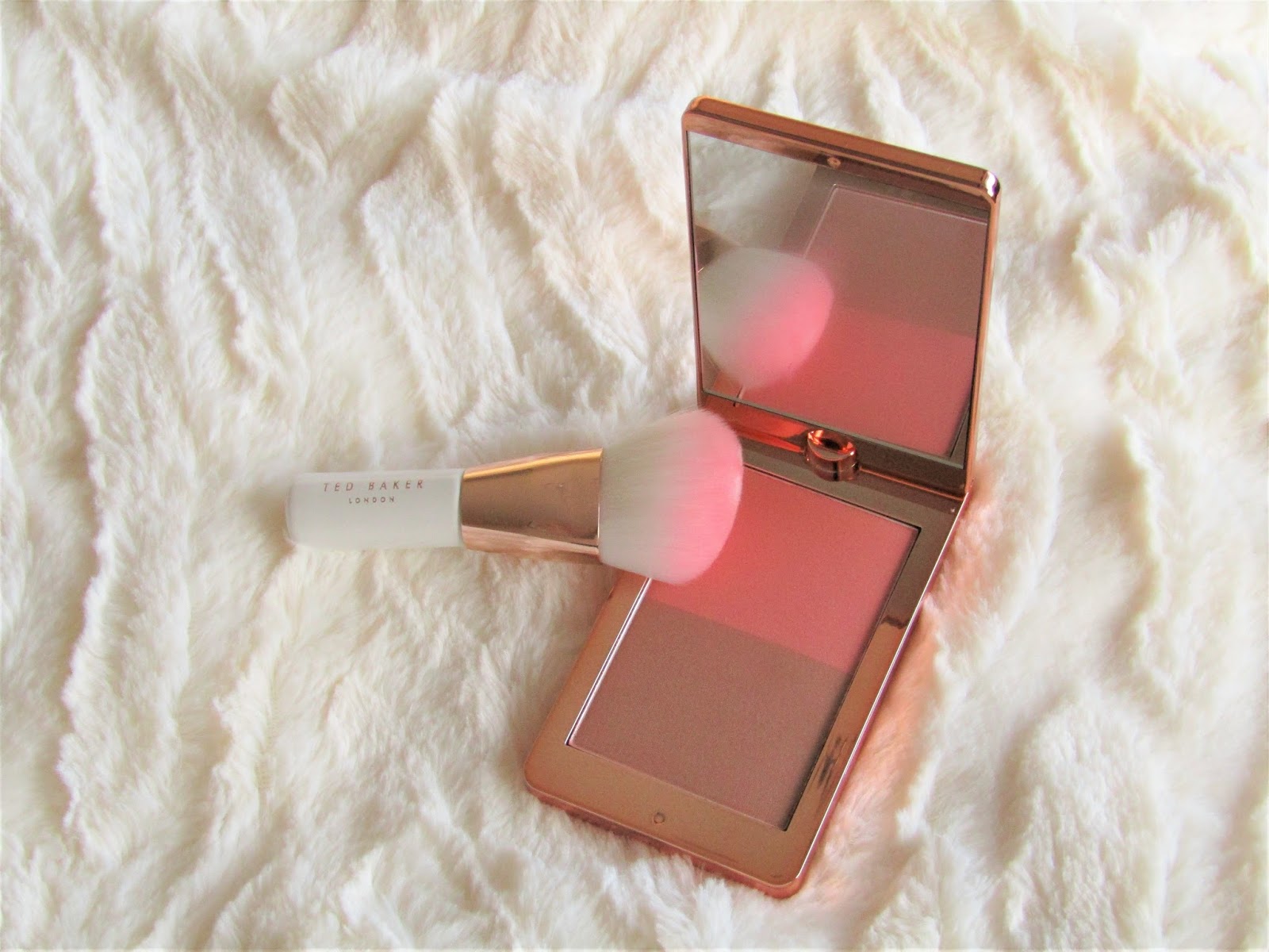 Ted Baker Rose Gold Illuminator & Bronzer Compact Review A Blushing