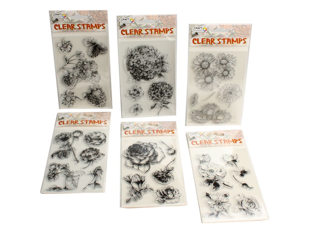 Hobby Alternatief Craft Sensations Clear Stamps & Cutting dies april