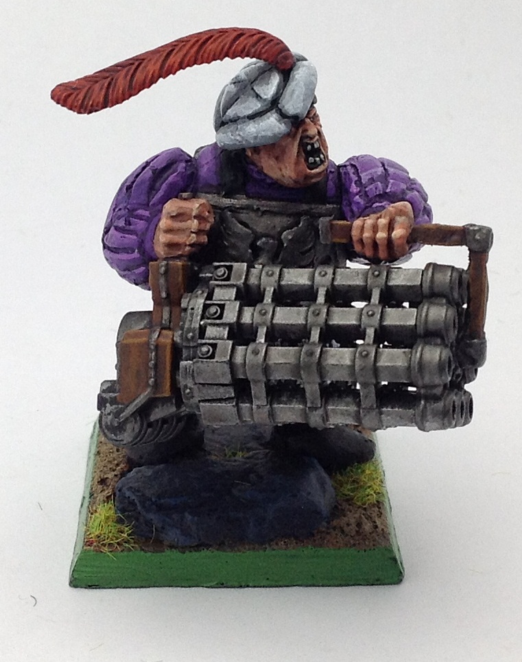 The Hoodling's Hole: Ogre Volley Gun finished