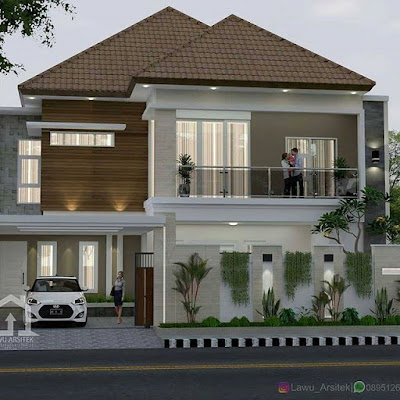 Baru 22+ Desain Rumah 2 Lantai Sederhana Dan Biaya Murah