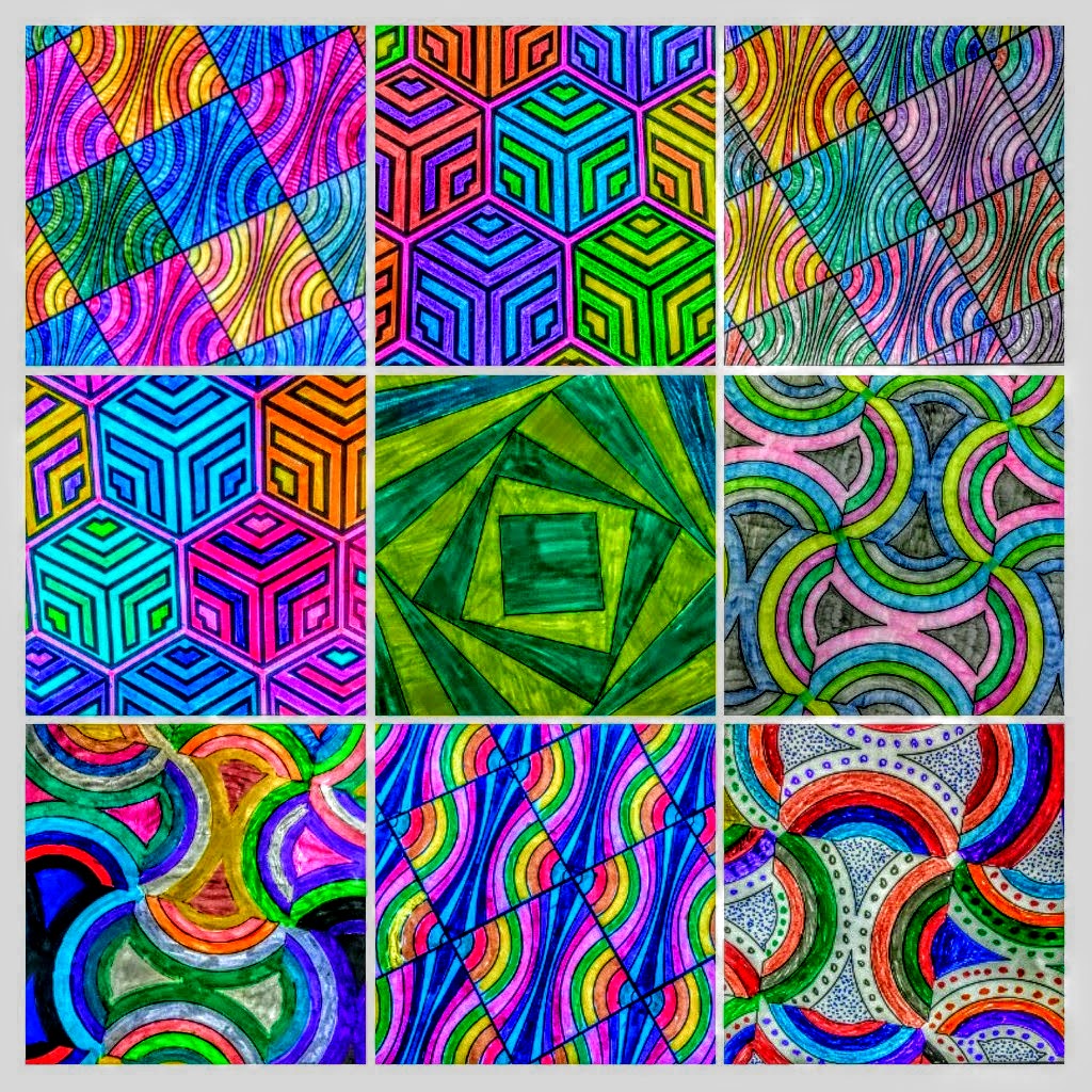 Made in England Optical Art