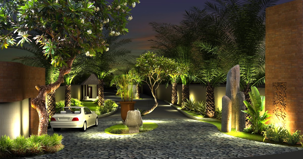 Inspirasi Desain Gerbang Masuk Perumahan Villa || Entrance Villa