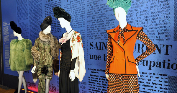 Anobano&#39;s Blog: Yves Saint Laurent “La Revolution de la Mode” exhibit