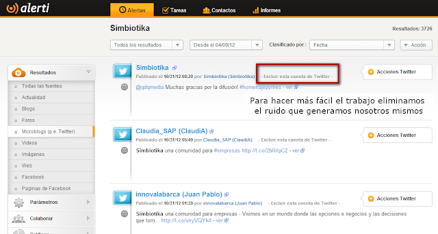 reputación online monitorización herramientas analisis twitter
