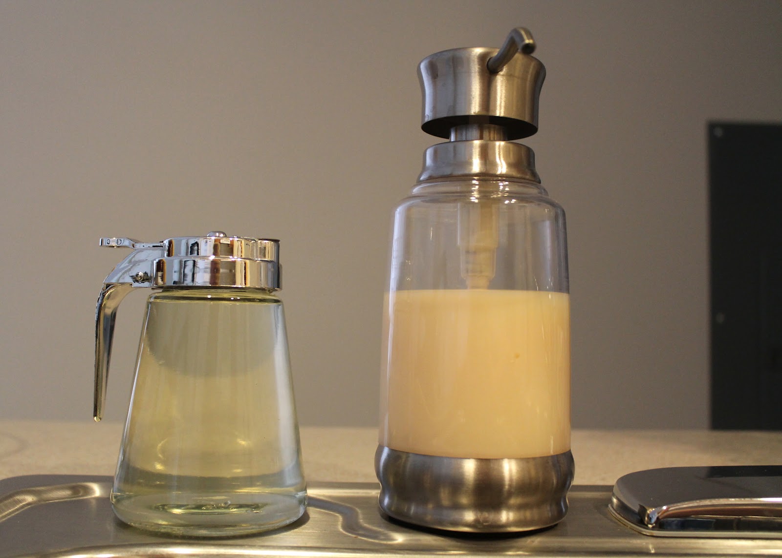 The DC Boese's Cool Idea Syrup Dispenser As Dish Soap Pourer!