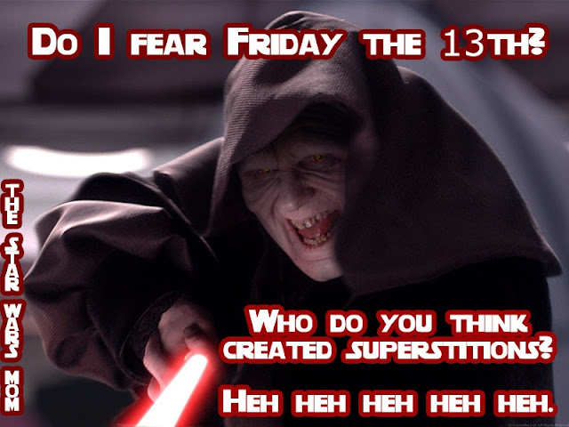 Star Wars Darth Sidious Friday the 13th