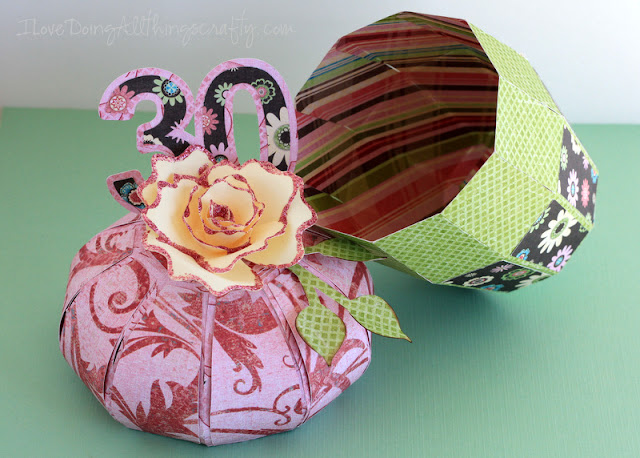 Happy 30th Birthday Cupcake Treat box | SVGCuts