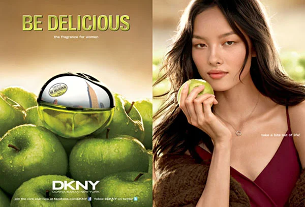DKNY Be Delicious Campaign featuring Fei Fei Sun