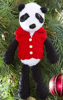 PATRON GRATIS OSO PANDA AMIGURUMI 1195