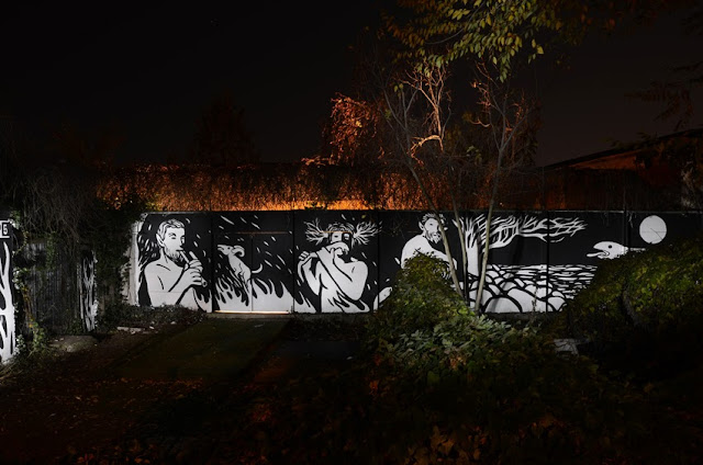 "Panismo" New Street Art Piece By Italian Artist MP5 In Torino. 2