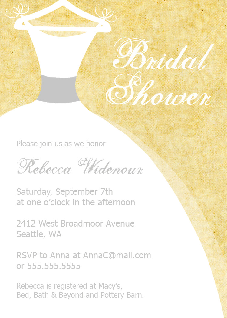 Bear River Photo Greetings: Bridal Shower Invitations