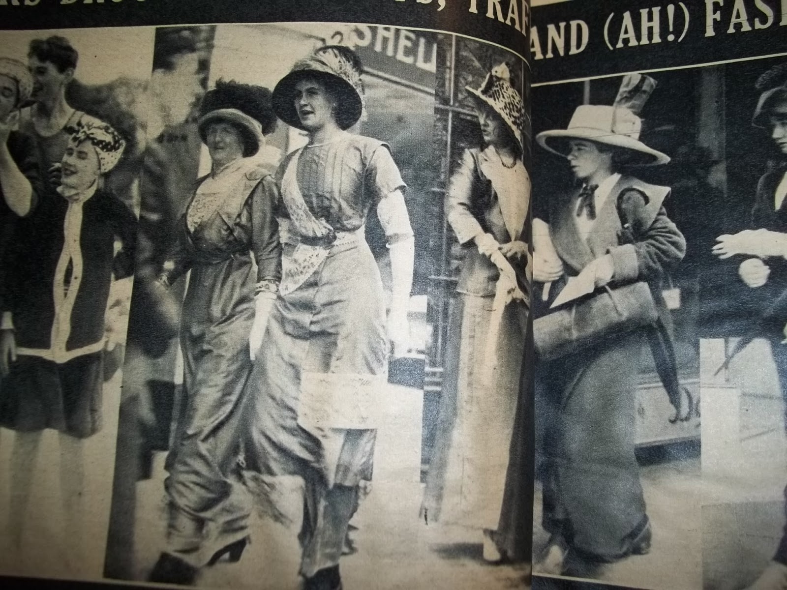 Textiles Mod and Vintage 1904 Street Fashions in Los Angeles