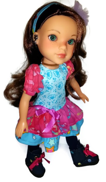 Ready for Spring for HeartsforHearts/14" doll in CelenaLei