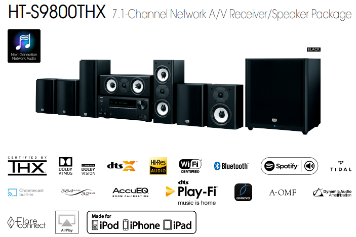 onkyo receiver and speakers