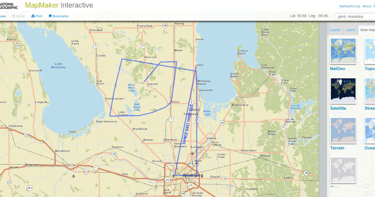 Free Technology For Teachers Natgeo Map Maker Interactive A Good Classroom Alternative To Google Maps