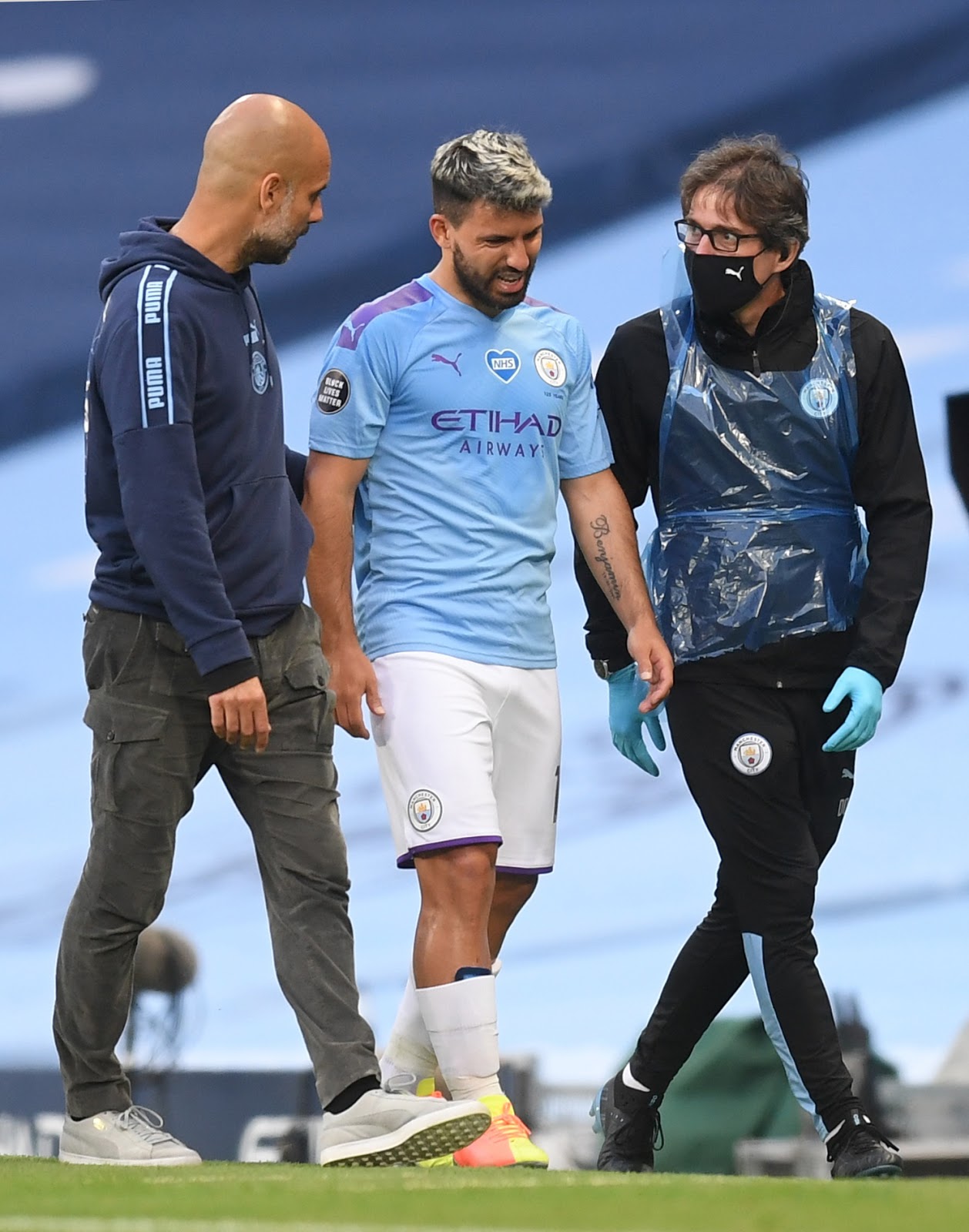 Lesion de Sergio Aguero Lesion de Sergio Aguero
