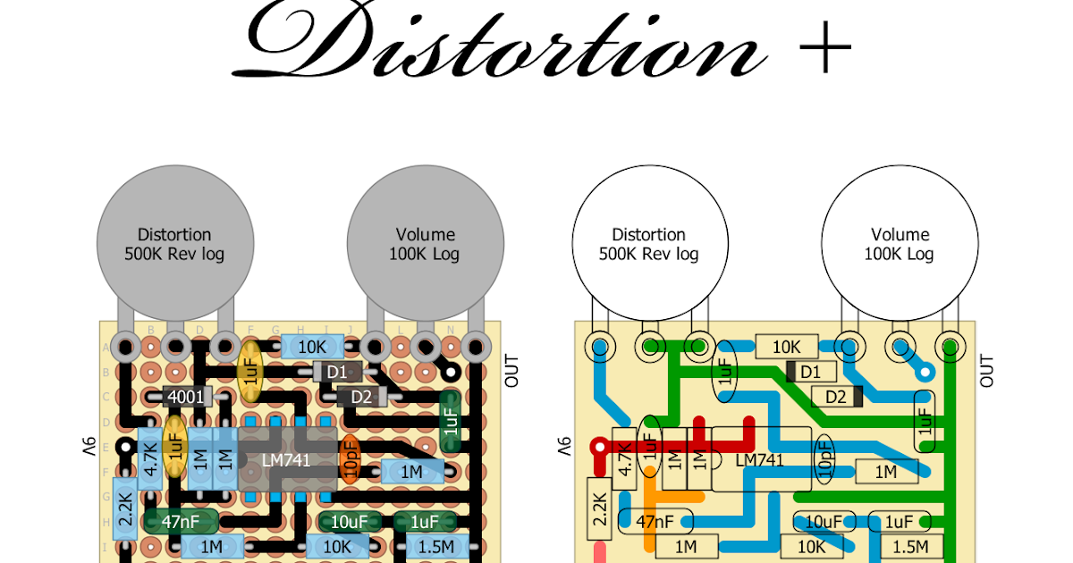 Perf and PCB Effects Layouts: MXR Distortion