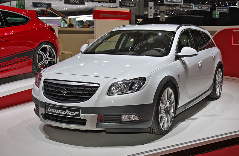 Riwal8 Blog New Irmscher Insignia Cross Four Opel Insignia Country Tourer