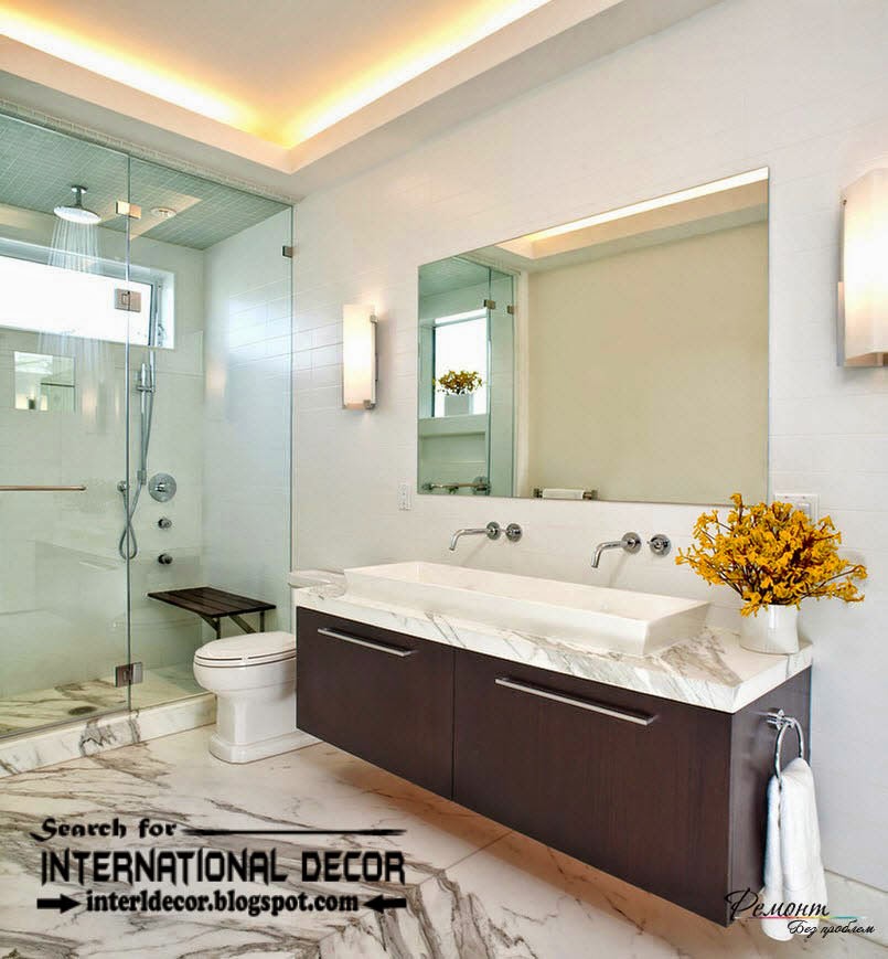 Contemporary bathroom lights and lighting ideas