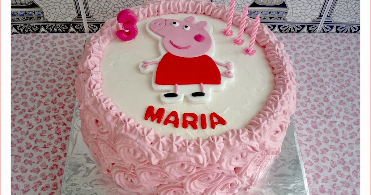 Baby Nina Fiestas: Tarta Peppa Pig para María