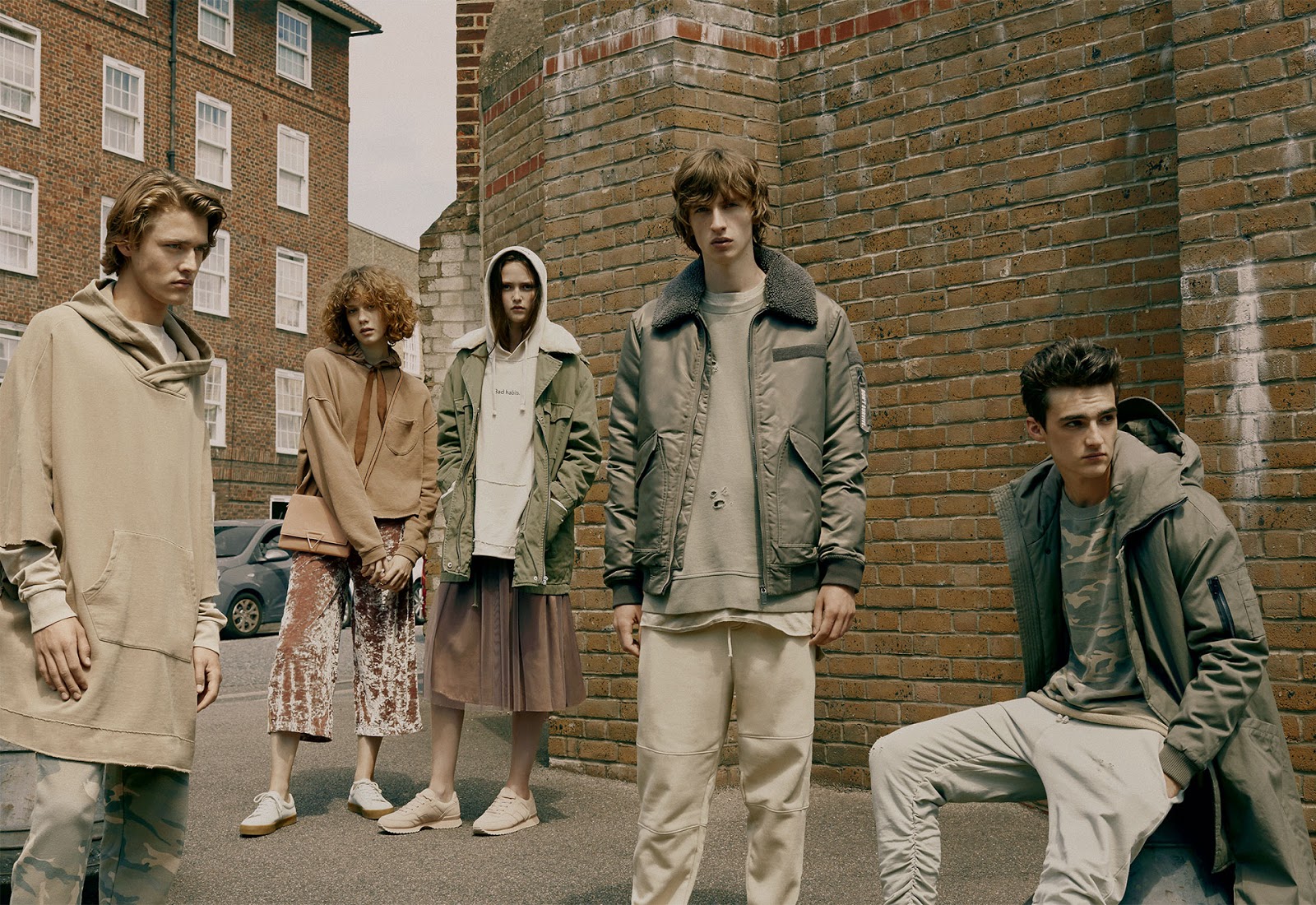 Pull&Bear Stardust AW 1617 Editorial FRONT ROW