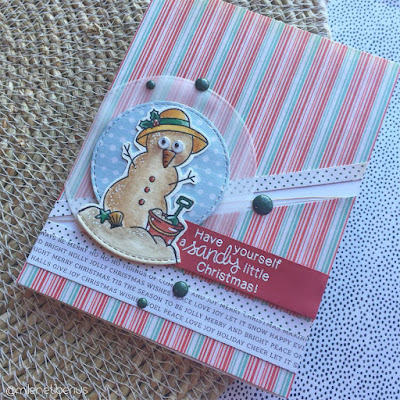 Have yourself a sandy little Christmas by Milene features Sun Soaked Christmas by Newton's Nook Designs; #newtonsnook