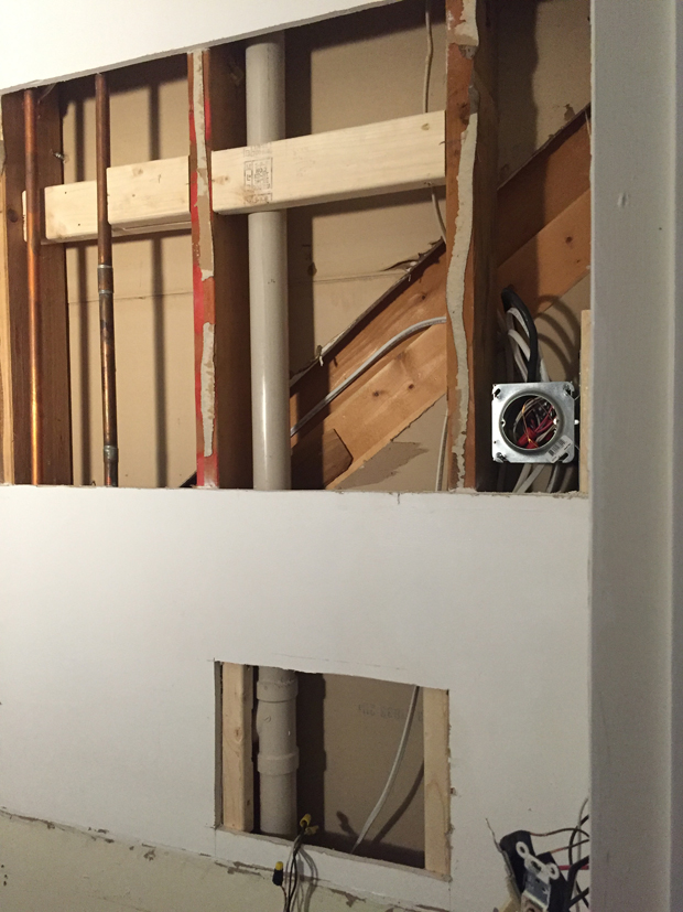 sarah m. dorsey designs Lower Bathroom Renovation Complete