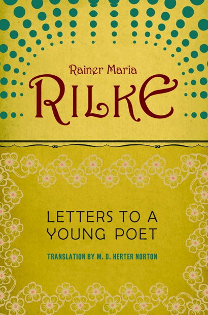 Letters to a Young Poet by Rainer Maria Rilke as seen on linenlavenderlife.com Letters to a Young Poet by Rainer Maria Rilke