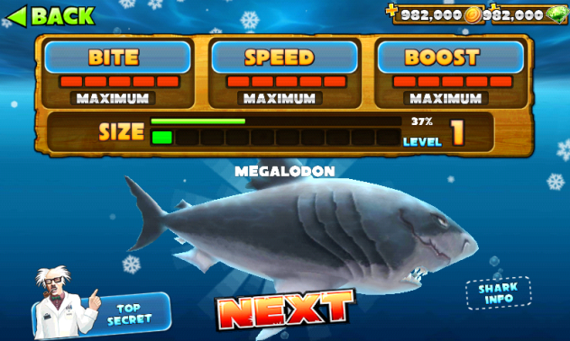 Карта сокровищ в игре hungry shark evolution