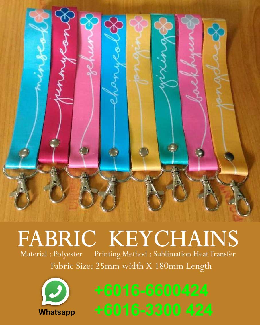 Fabric Keychains