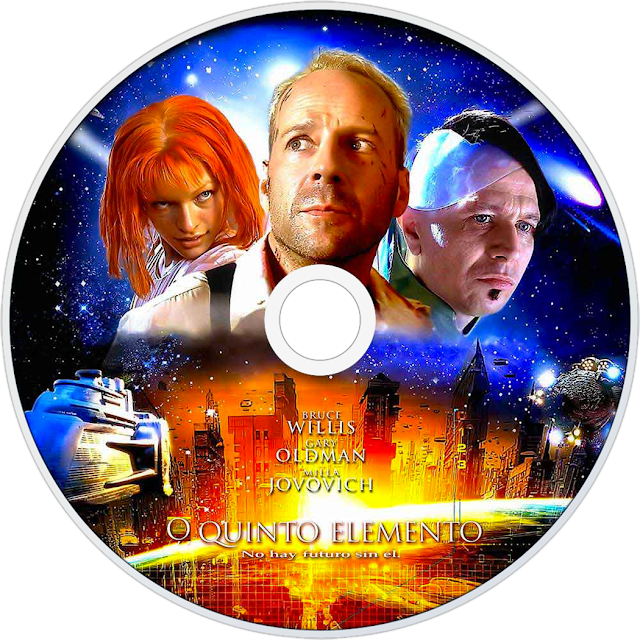 CAPAS DVDR GRATIS O Quinto Elemento (1997) Blu Ray