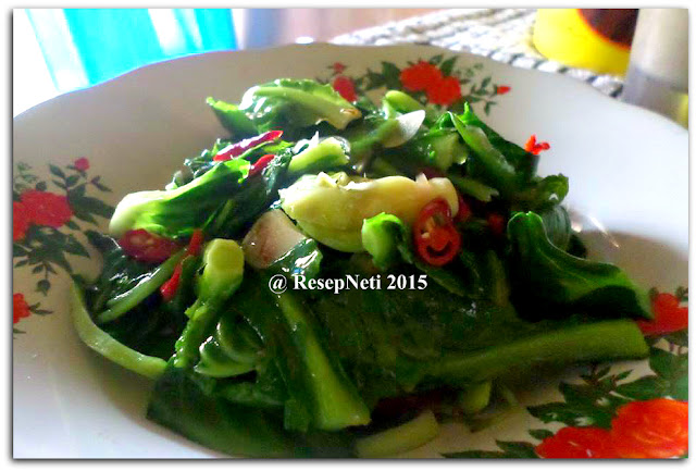 Baby cabbage stir-fry recipe at kusNeti kitchen 2015