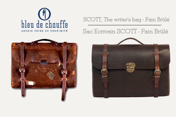 Belgian Dandy: Scott: The Iconic Writer's Bag by Bleu De Chauffe