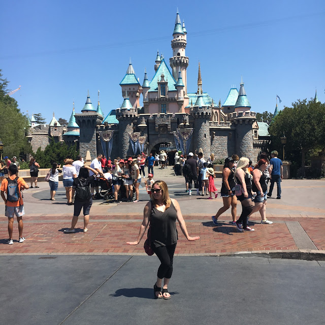 2017, 2018, reflection, Jamie Allison Sanders, Sleeping Beauty Castle, Disneyland