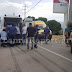 [Ελλάδα]Φορτηγό παρέσυρε οδηγό του ΚΤΕΛ - ΦΩΤΟ