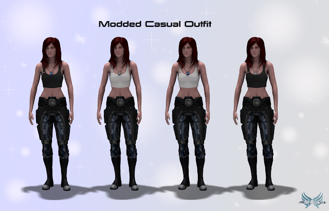 http://kurauamami.deviantart.com/art/Mass-Effect-3-Modded-Casual-Outfit-V2-0-Released-410324942