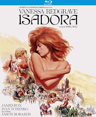 Isadora 1968 Bluray
