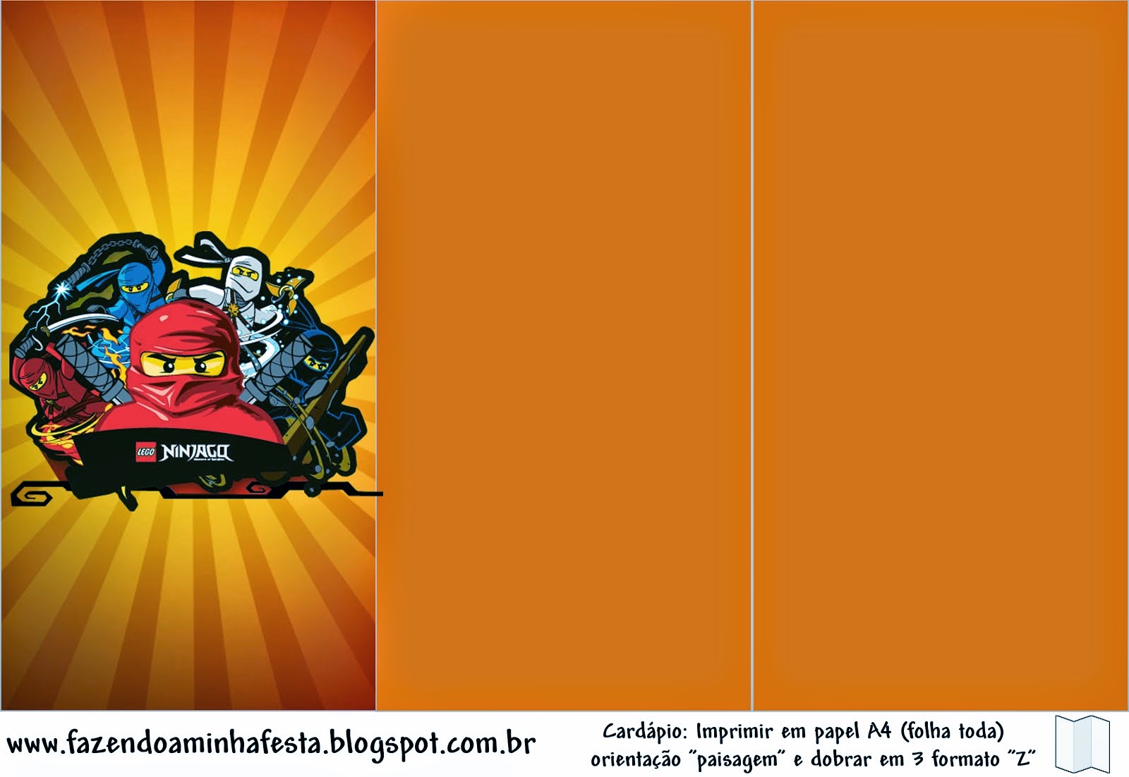 Ninjago: Free Party Printables. - Oh My Fiesta! for Geeks