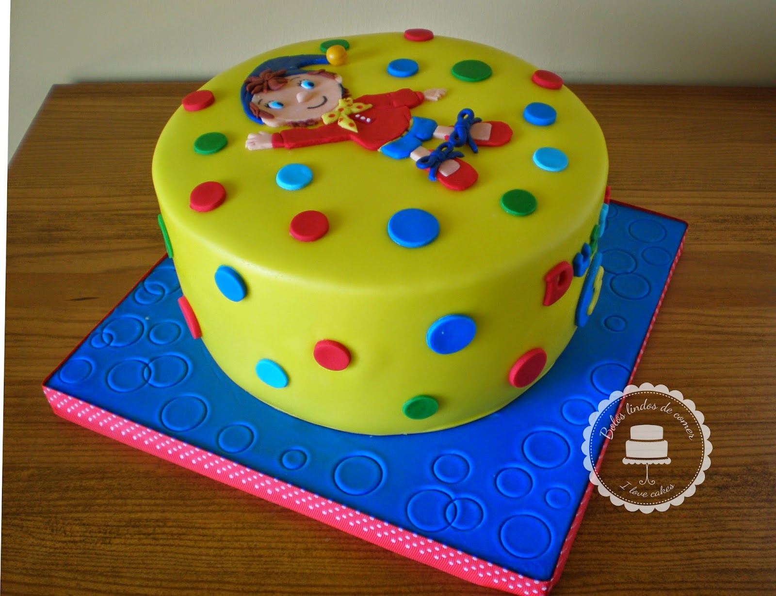 Bolos lindos de comer Bolo Noddy do Duarte/ Duarte's Noddy cake