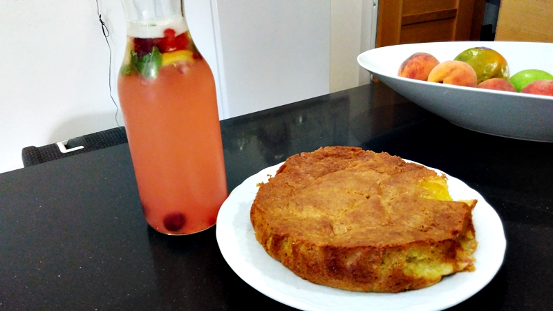 Receita + bolo de ameixa fresca