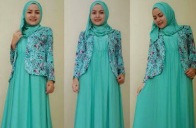 Model Gambar Baju Muslim Lebaran Murah 2017