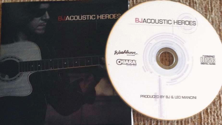 BJ - Acoustic Heroes (2013) CD photo