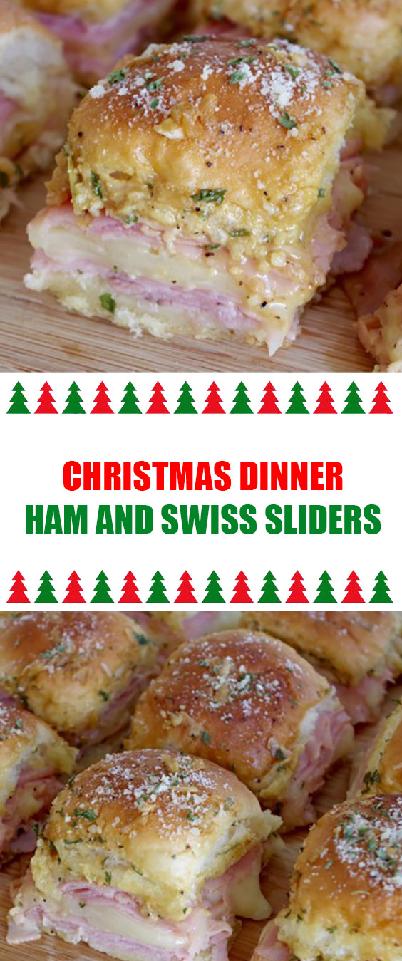 Christmas Dinner Ham and Swiss Sliders Christmas Dinner Ham and Swiss Sliders